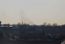 Pożar na śmietniku