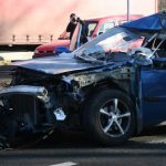 Uderzyła w ciężarówkę