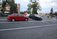 Wypadek na drodze K3 pod ZG Lubin