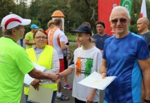 Dyplomy na 68 biegu parkrun Lubin