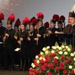 Pierwsze górnicze szpady, odznaczenia i barbórkowe życzenia. Akademia PeBeKa FOTO