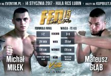 Miłek vs. Głąb na gali FEN 15 Final Strike