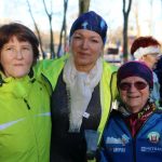 Sylwestrowy bieg parkrun przy słonecznej pogodzie