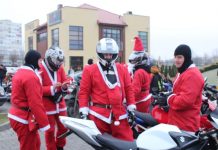Motomikołaje na motoreniferach dla potrzebujących dzieci -FOTO