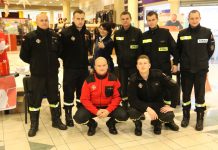 Wspólnie ze strażakami przeciw białaczce w Auchan – FOTO