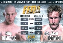 Matt Horwich vs Filip Tomczak na FEN 15 Final Strike