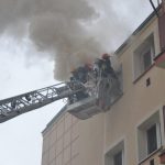 Pożar mieszkania na ul. Traugutta – Video