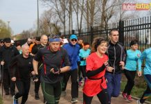 Słonecznie podczas biegu