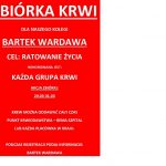 Każda kropla krwi na wagę życia młodego lubinianina.