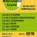 Wiosenne Granie pod gołym niebem