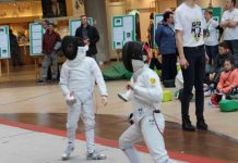 Szermierka – walki na szpady z okazji jubileuszu – FOTO