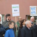Miasto Dla Mieszkańców – pikieta pod Urzędem w Lubinie
