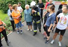 Ochotnicza Straż Pożarna na biegu Parkrun