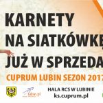 Ruszyła sprzedaż karnetów na mecze Cuprum Lubin