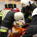 Kilkunastu strażaków wezwanych na pomoc do FitAreny