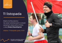 Bieg parkrun z okazji Święta Niepodległości – zapowiedź