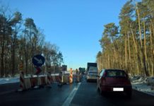 W Chróstniku korki do końca tygodnia