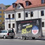 Pieniądze dla Ministrów PiS – bilbordy “oddajcie kasę” w Lubinie