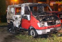 Spłonął Lublin na osiedlu Przylesie