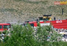 Składowisko odpadów znowu płonie – FOTO