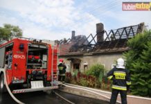 Spłonęło poddasze w Gorzycy – FOTO