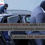 CBA i zatrzymania w sprawie złomu