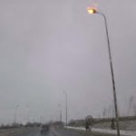 Latarnie same się zaświeciły w środku dnia