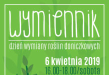 Wymiennik: dzień wymiany roślin doniczkowych – zapowiedź