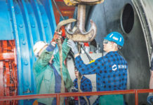 Nowa Maszyna wyciągowa na ZG Rudna