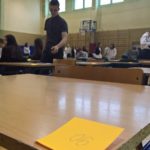 Lubińscy gimnazjaliści piszą egazmin