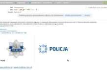 Fałszywe maile. Ktoś podszywa się pod policję