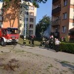 Spiritus, niedopałek i pożar. Zbudzili całe miasto