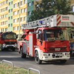 Więcej strachu niż nieszczęścia, czyli pożar przy Sokolej – FOTO