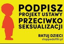 Złóż podpis, pomóż chronić dzieci przed pedofilią