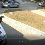 Eskortowali chore dziecko do szpitala