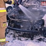Na Orlej spłonął samochód – FOTO