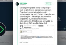 ZUS ostrzega – oszuści wysyłają groźny wirus