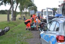 Wjechała w kolumnę motocyklistów. Zabiła jednego z nich