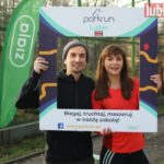 Goście z Warszawy na 232 parkrun w Lubinie – FOTO