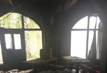 Policja szuka podpalacza. W lokalu zgliszcza