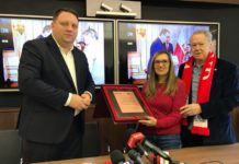 Wizyta Lindy i Roberta Ollis w Polsce, w tym również w KGHM