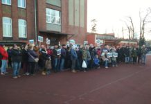 Protestowali bo nie akceptują decyzji Kosztyły