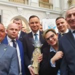 Górnicy – krwiodawcy znowu goszczą u prezydenta RP – FOTO