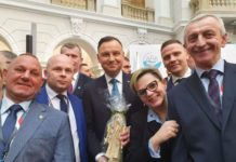 Górnicy – krwiodawcy znowu goszczą u prezydenta RP – FOTO