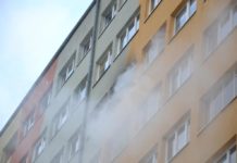 Ofiara pożaru znaleziona w łazience