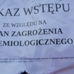 Zakaz wstępu na działki przez wirusa?