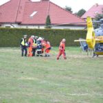 Potrącenie rowerzysty w Niemstowie