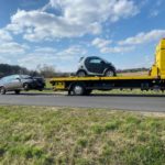 Czołówka pod Mlecznem. Zderzenie smarta z volkswagenem