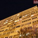 Nocny pożar na Mickiewicza – FOTO