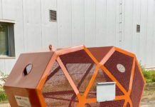 Polkowice. W centrum miasta stanie kosz na nakrętki w kształcie serca